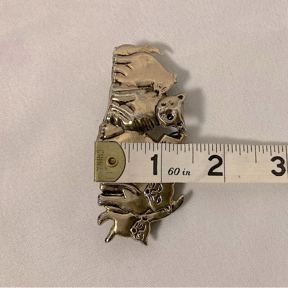 Vintage gold metal